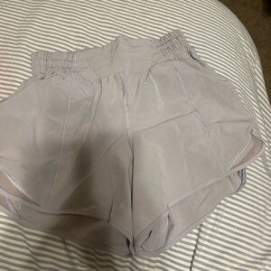 Women's lululemon light blue shorts